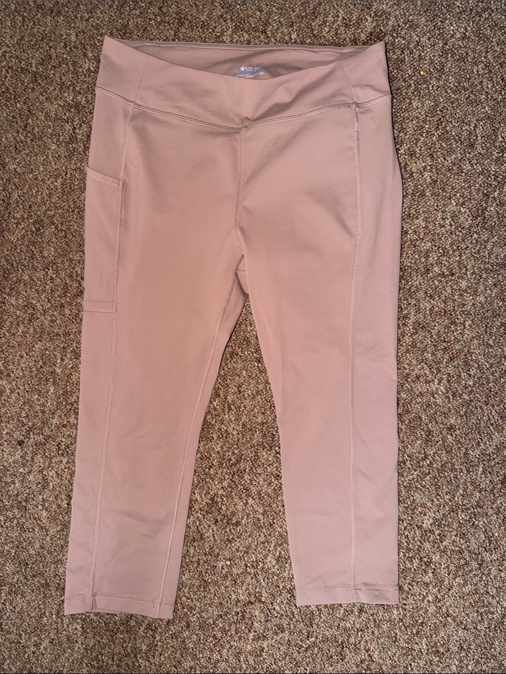Columbia Dusty Rose Active Leggings with Side Pocket